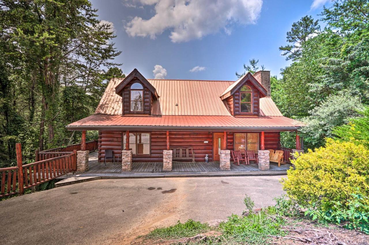 Pigeon Forge Getaway With Covered Patio And Hot Tub! מראה חיצוני תמונה