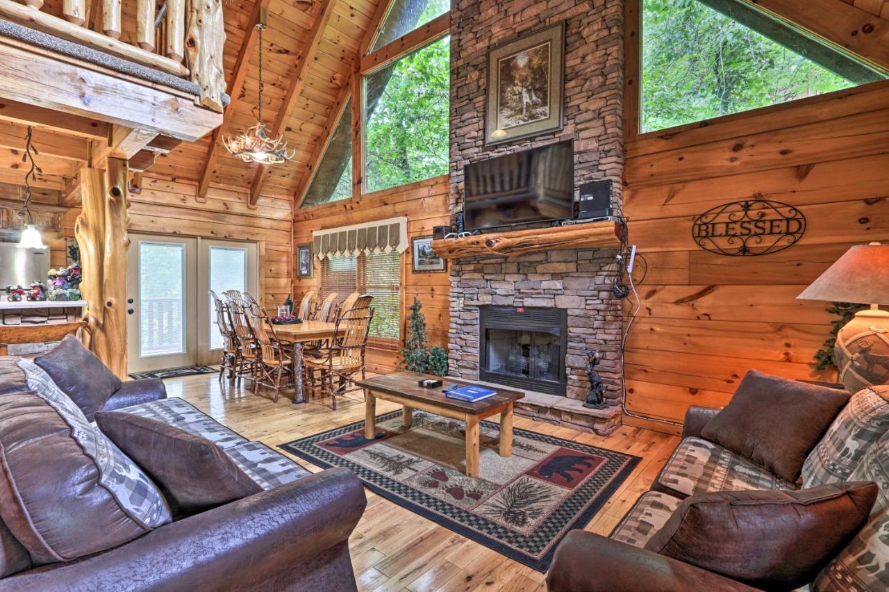 Pigeon Forge Getaway With Covered Patio And Hot Tub! מראה חיצוני תמונה