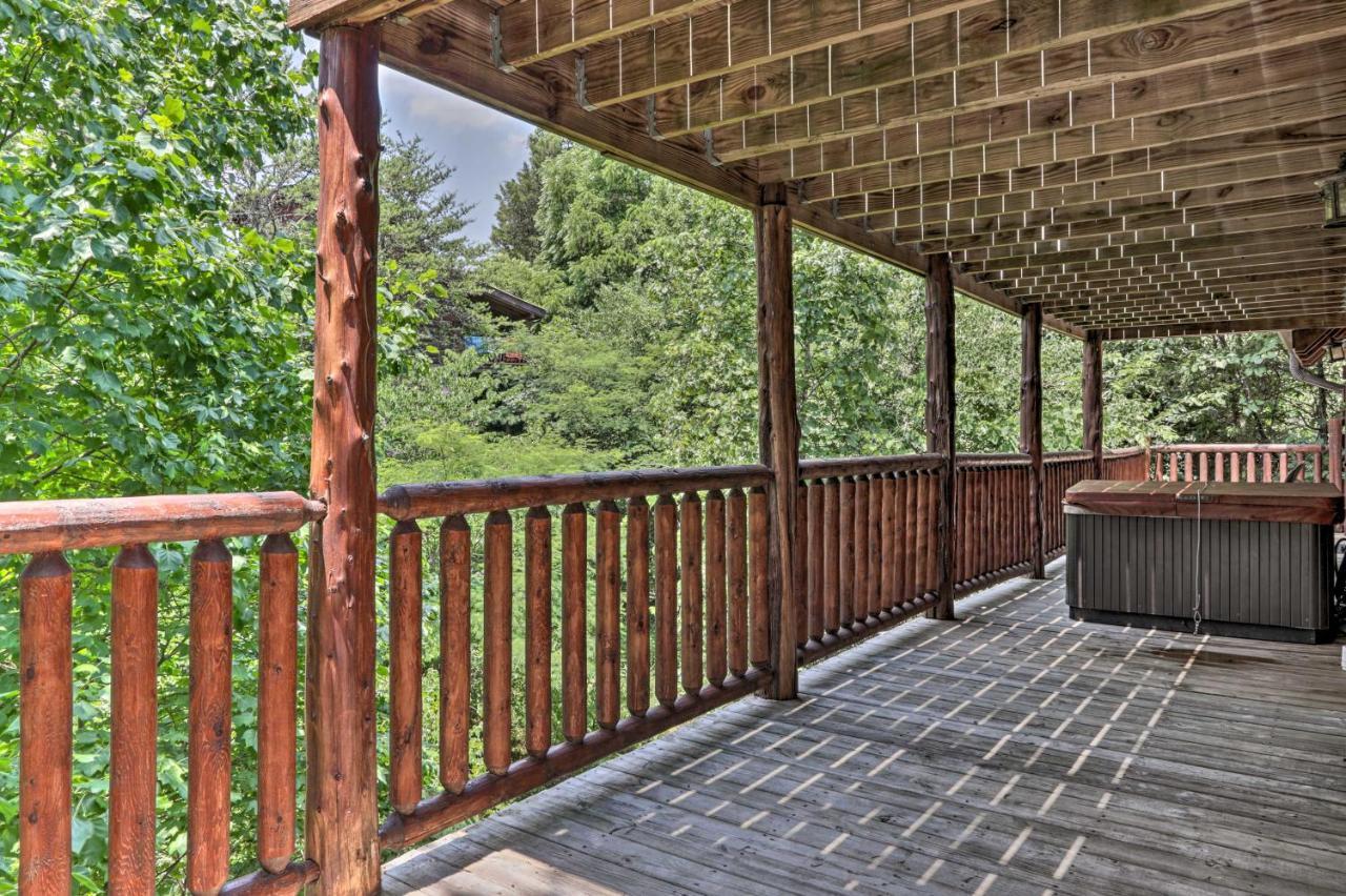 Pigeon Forge Getaway With Covered Patio And Hot Tub! מראה חיצוני תמונה